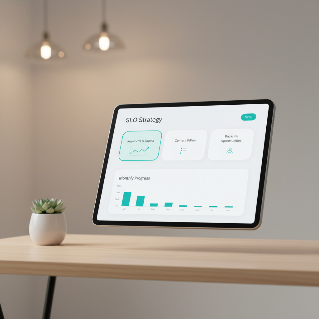 seo strategy template