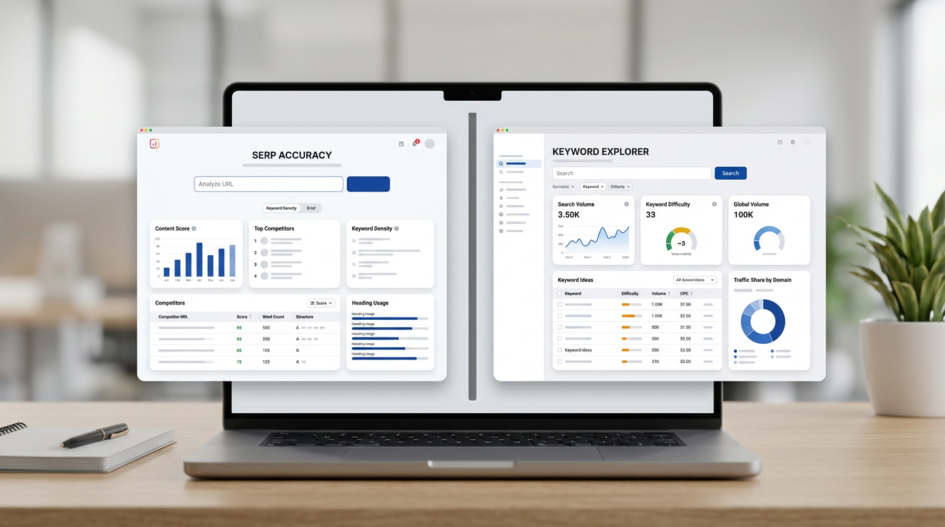 Surferseo vs Ahrefs — Keyword research: SurferSEO vs Ahrefs