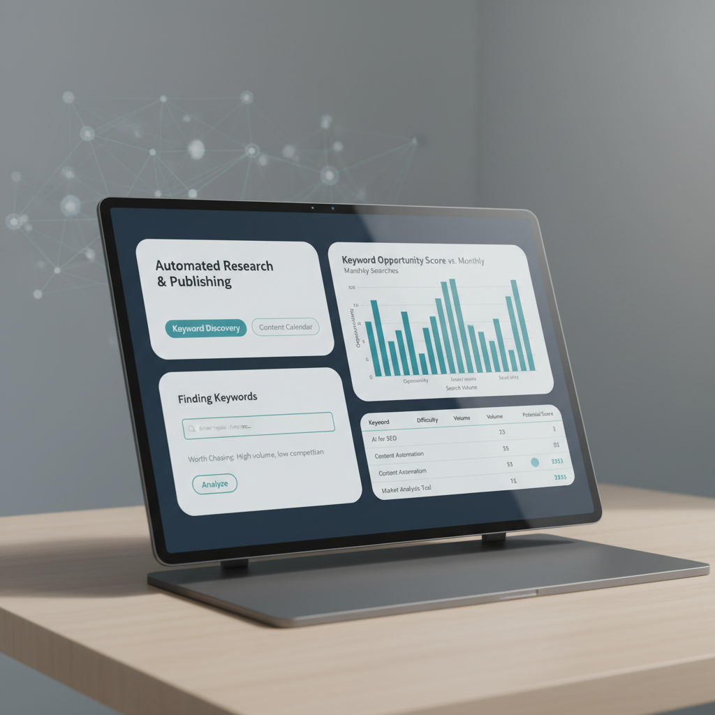Automating research and publishing with Seobase