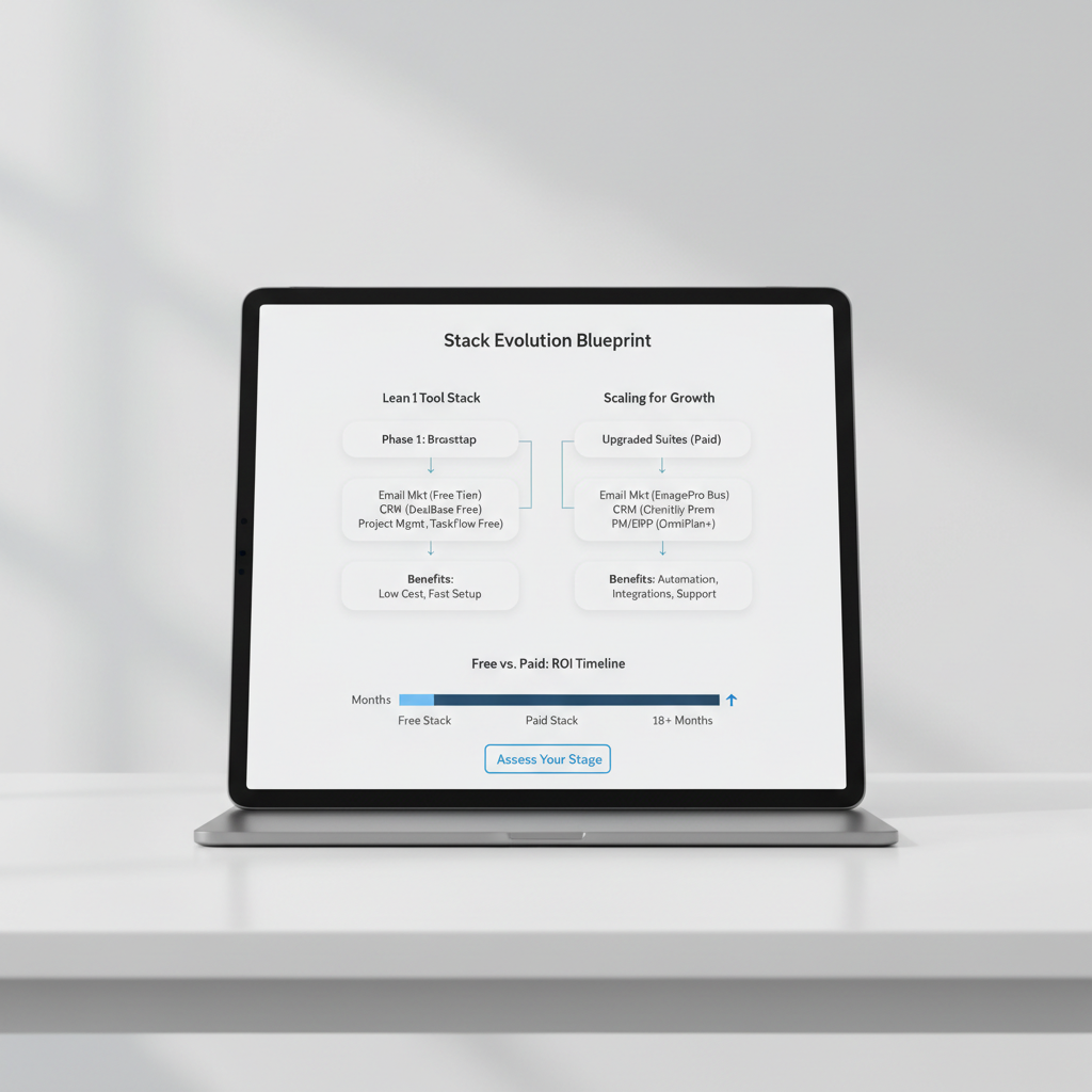 Choosing the right software stack for your growth stage