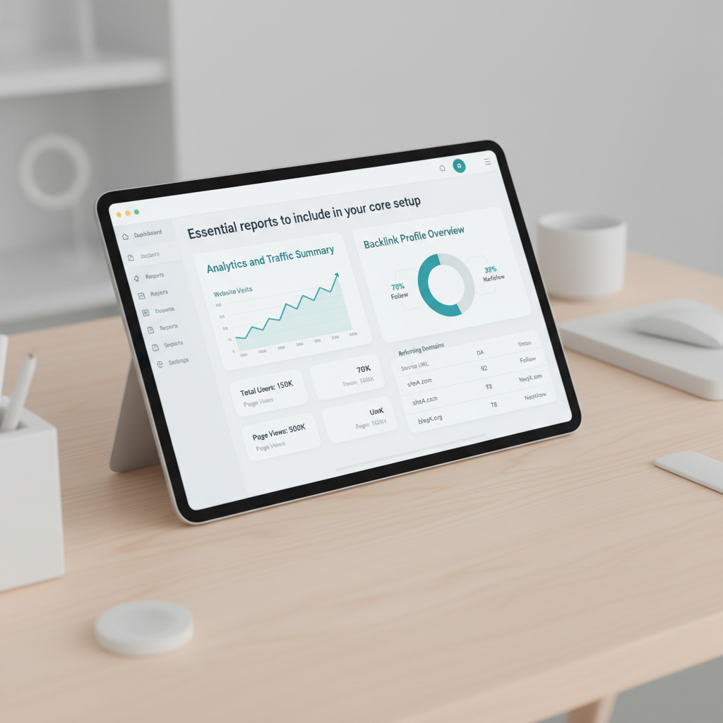 Essential reports to include in your core setup