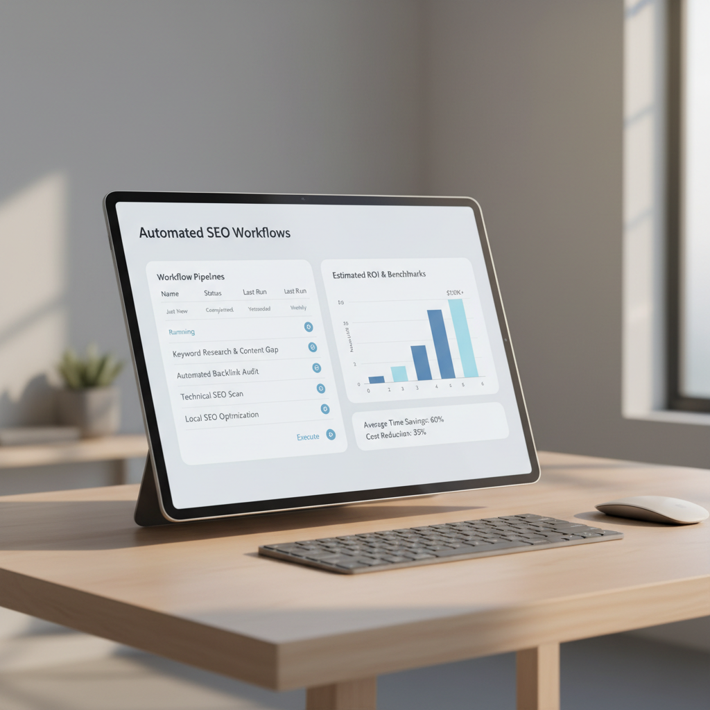 enterprise seo workflows automation — How automation transforms enterprise seo: ROI and real benchmarks