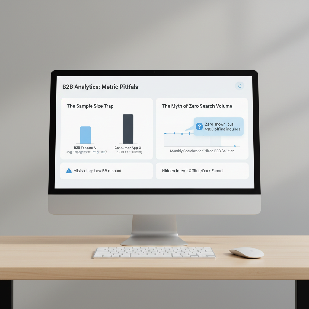 Why standard database metrics fail B2B software brands