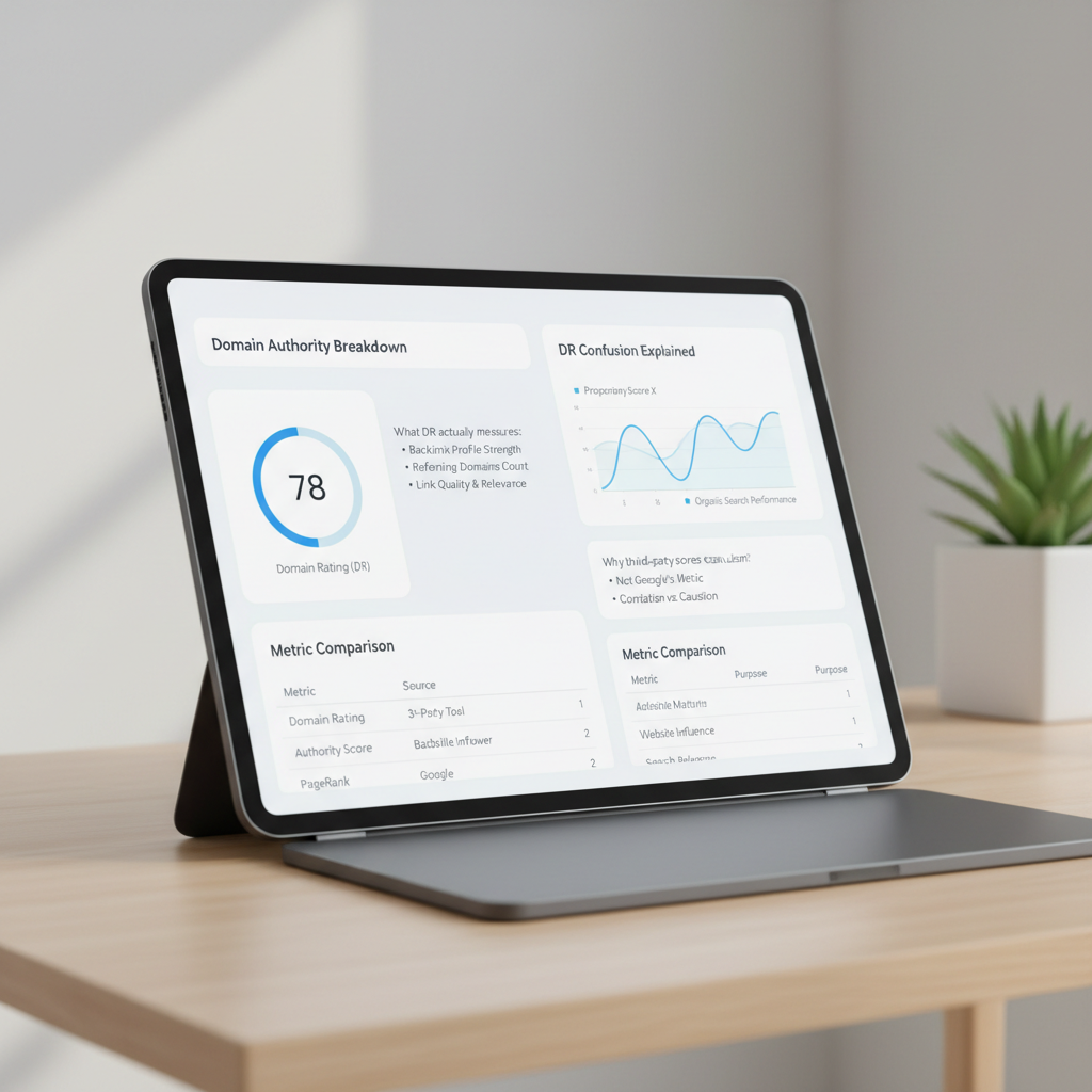 Understanding DR in SEO and Authority metrics